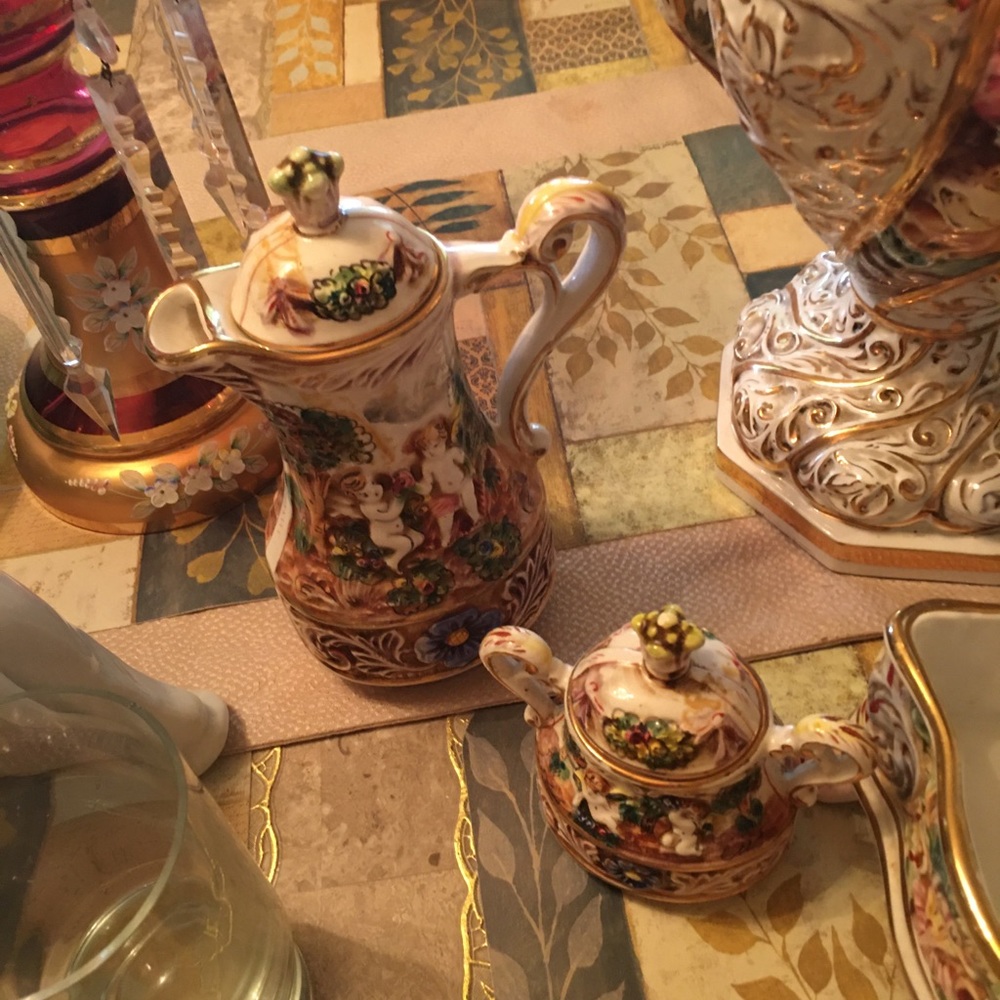 R. Capodimonte MAS Demitasse Espresso Tea Set